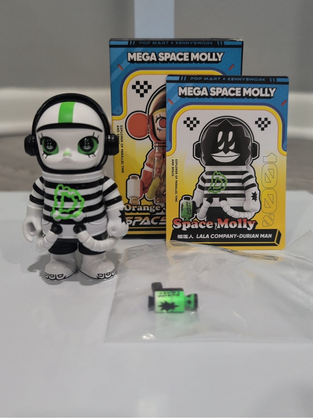 Mega Space Molly Durian Man LALA Company 100% Series 4 AUTHENTIC Pop Mart